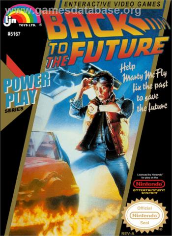 Cover Back to the Future for NES